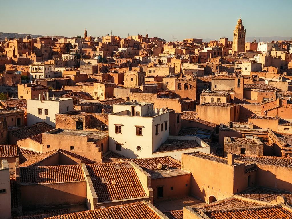 Vue de la ville de Fès